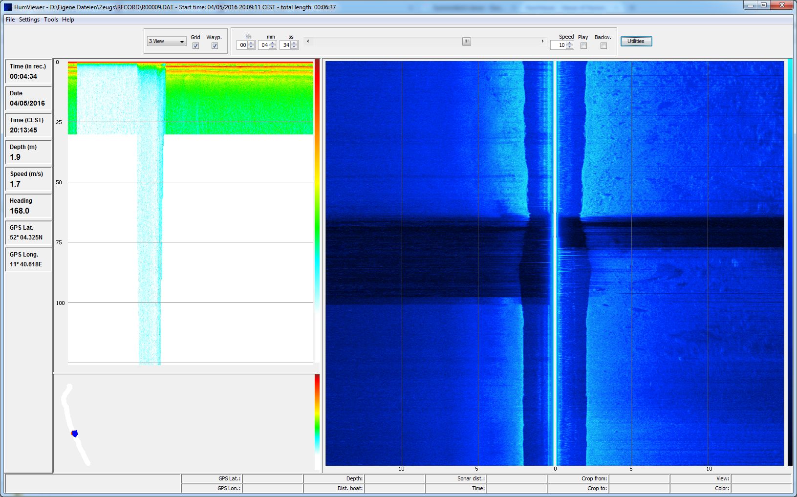 Stripes in image ila_rendered
