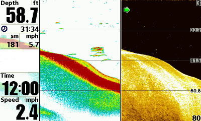 Traditional vs. Downscan Display side-by-side? ila_rendered