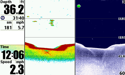 Traditional vs. Downscan Display side-by-side? ila_rendered