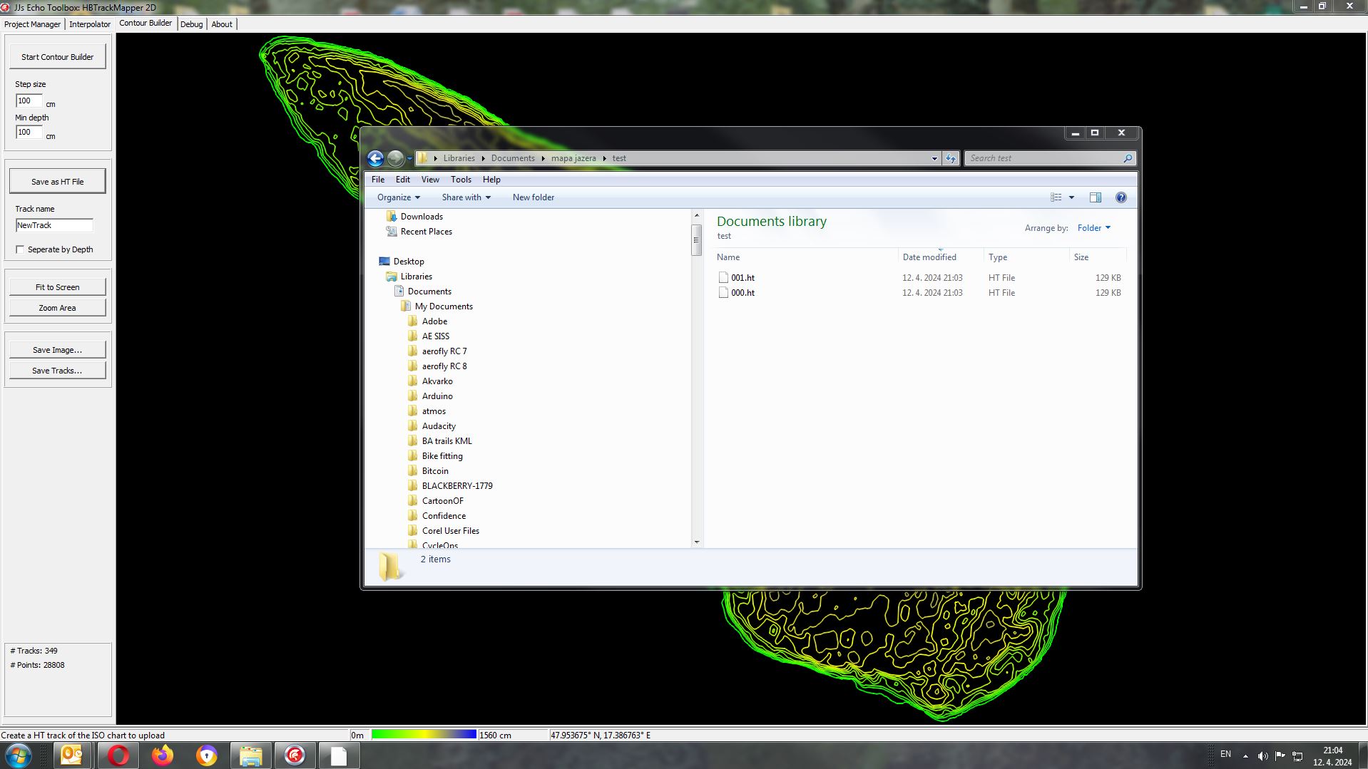Custom Charts and Lake mapping FREEWARE ila_rendered