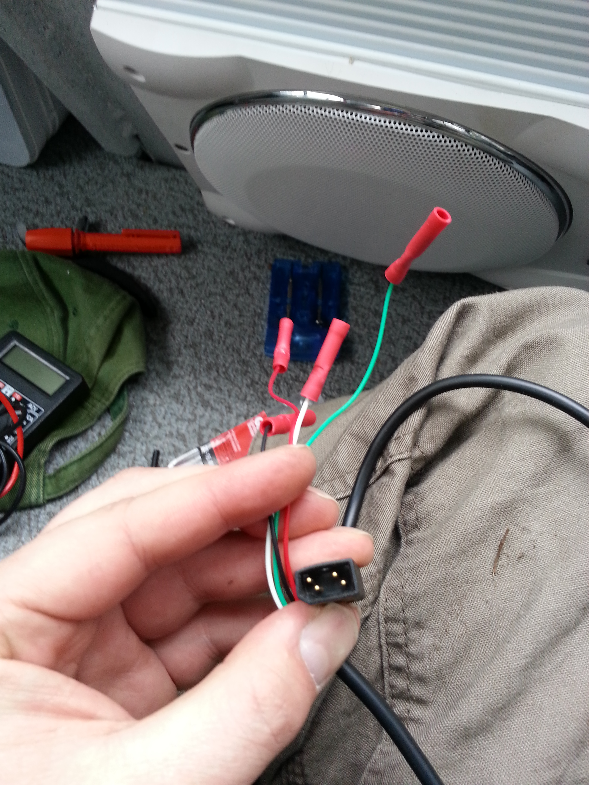 998c si hd NMEA out to Cobra radio - which wires?